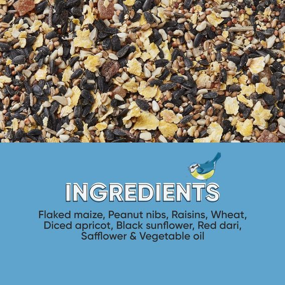 Happy Beaks - Ground & Table Premium Seed Mix